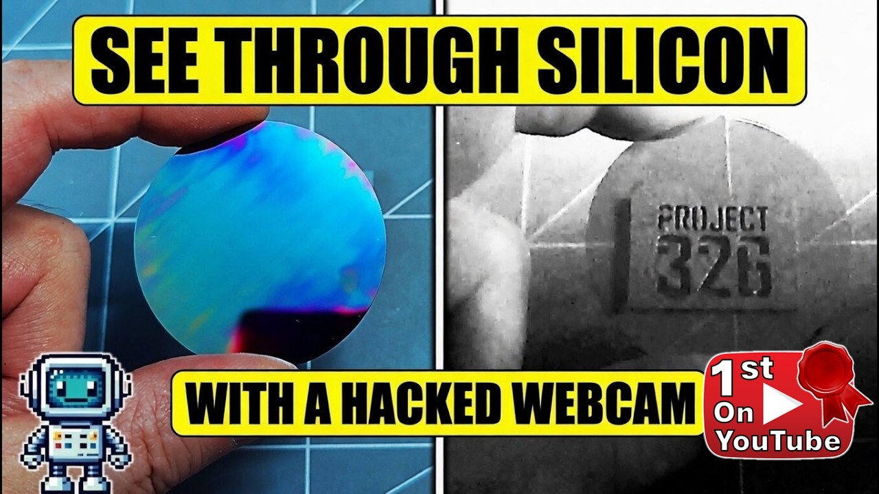 See Through Solid Metal with a Hacked Webcam