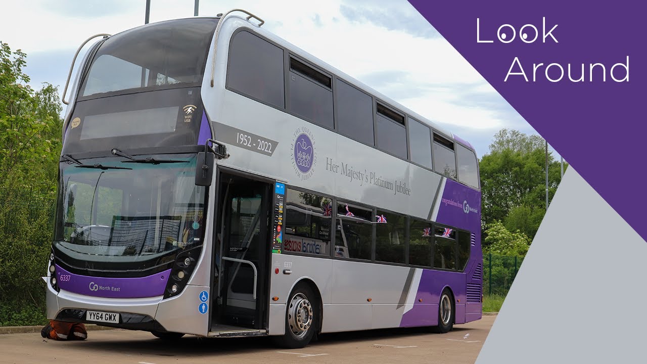 Look Around | Go North East's Queen's Platinum Jubilee Bus