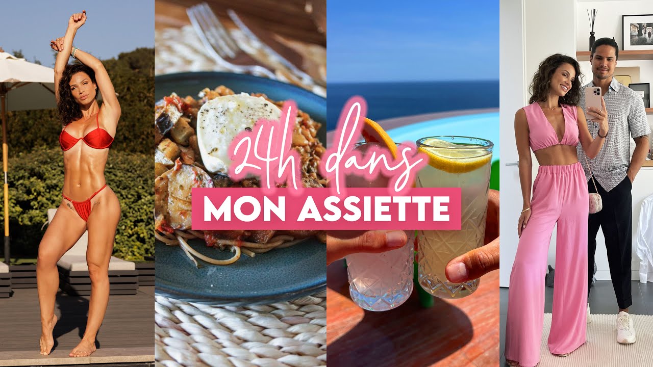 UNE JOURNEE DANS MON ASSIETTE (+ retour de courses, entrainement, chill day) - Sissy Mua