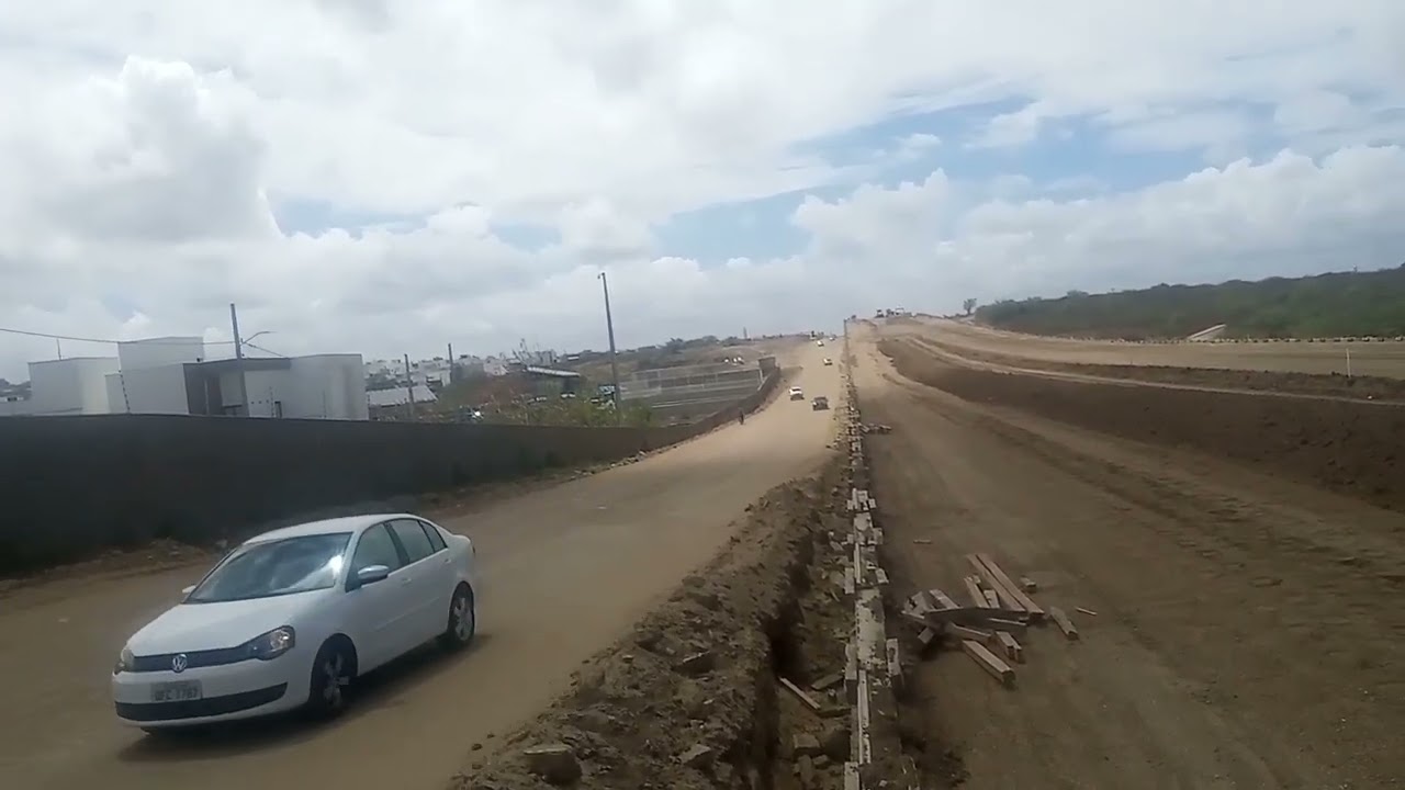 Duplicação Br 239 ao lado hospital de trauma Vejam co.o está 😁🤔