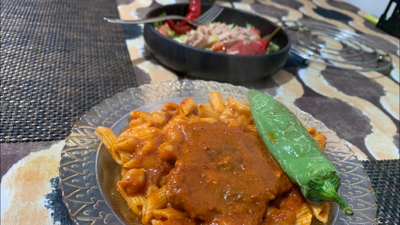 شاركت معاكم طريقتي في المقرونة جات بنينة تهبل ❤️🤤