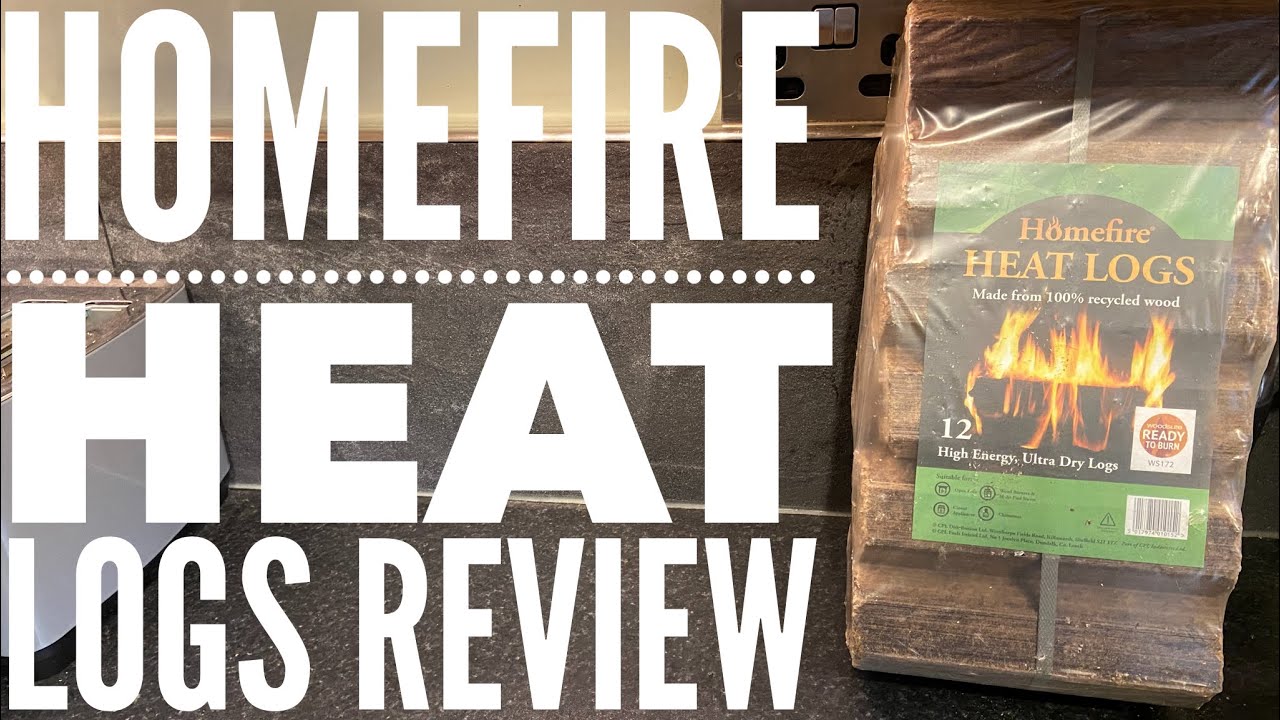 Homefire Heat Logs & Fire Up Firelighters Review , Hotties Heat Logs Review