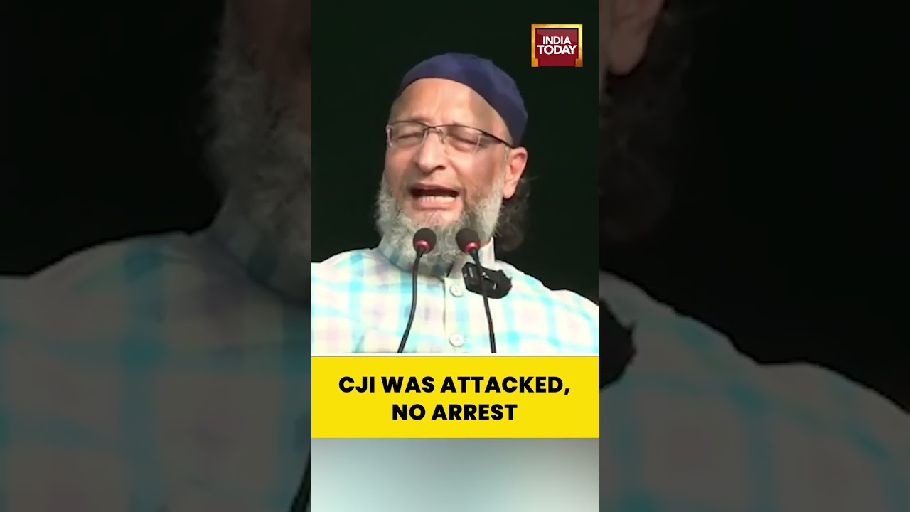 Asaduddin Owaisi Speaks on Not Arresting the Accused Who Attacked CJI Gavai | #shorts