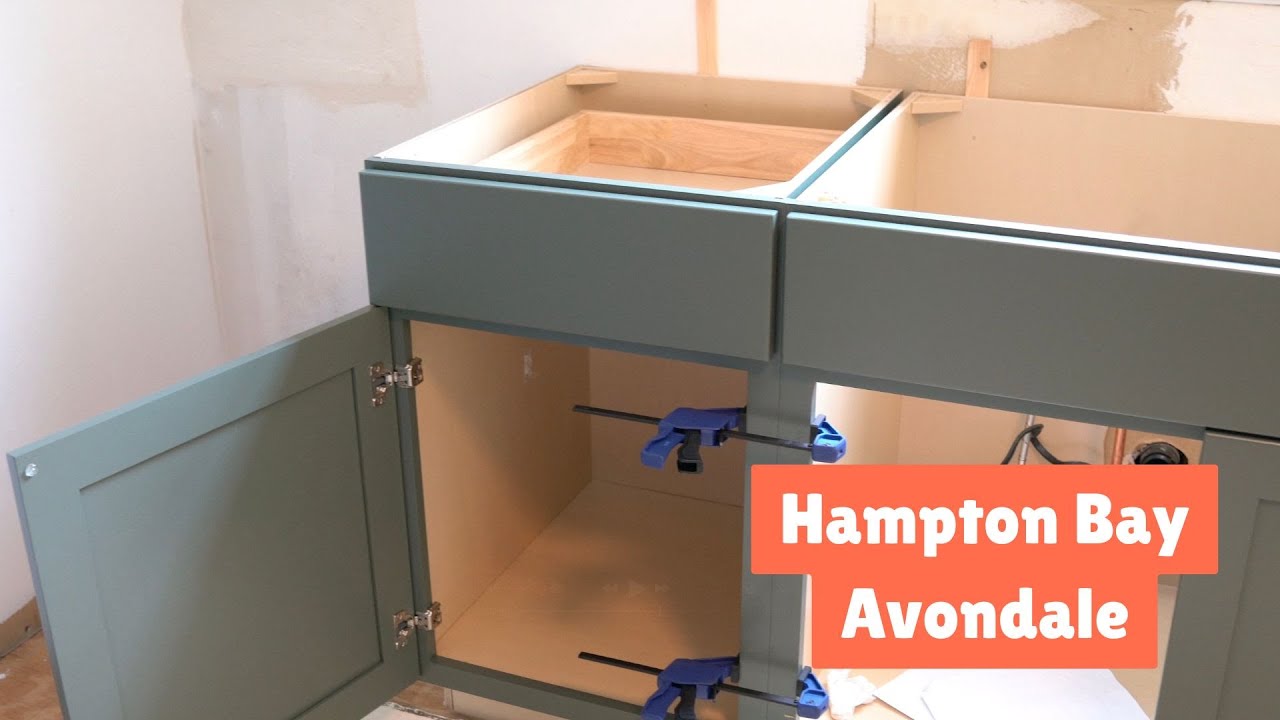 Hampton Bay Avondale Kitchen Cabinet Installation and Review - Why I Chose It Over IKEA SEKTION?