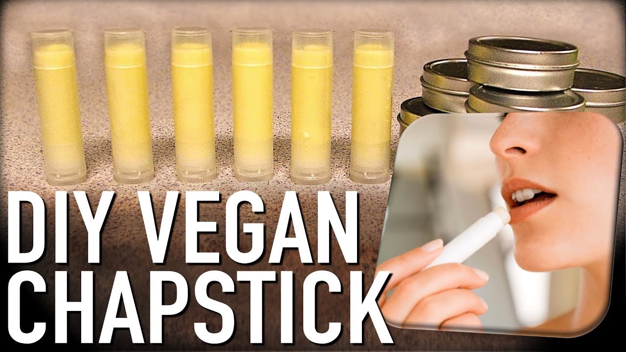 Make Your Own Chapstick or Lip Balm: Fast, Easy, & Vegan!