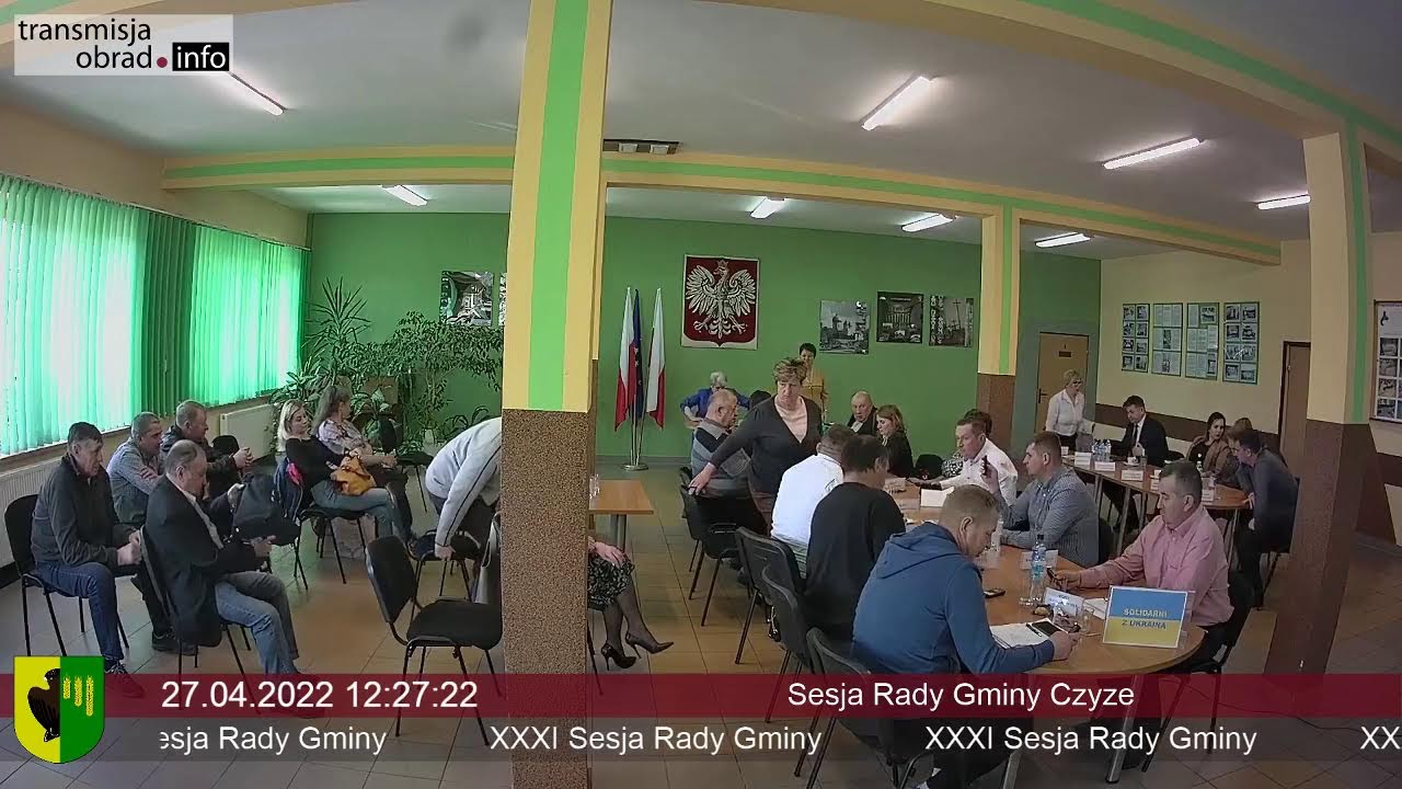 Transmisja z Sesji Rady Gminy