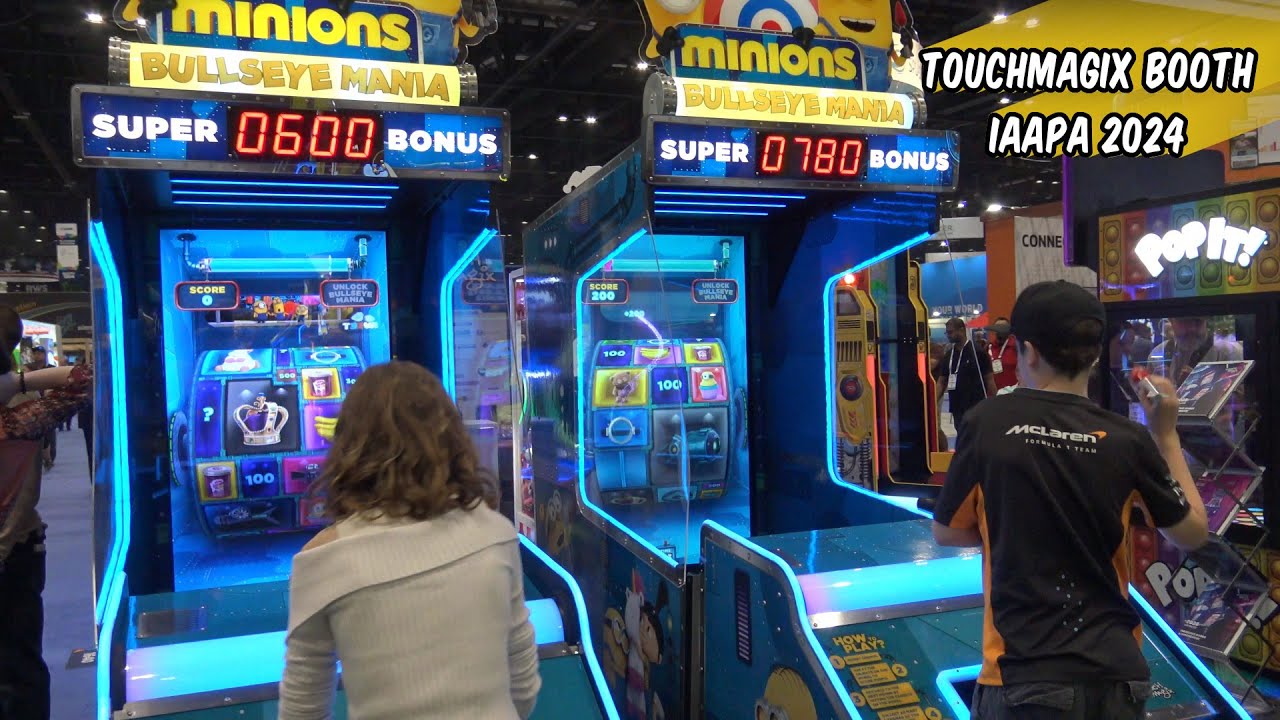 Экскурсия по стенду аркадного автомата: TouchMagix &mdash; IAAPA 2024