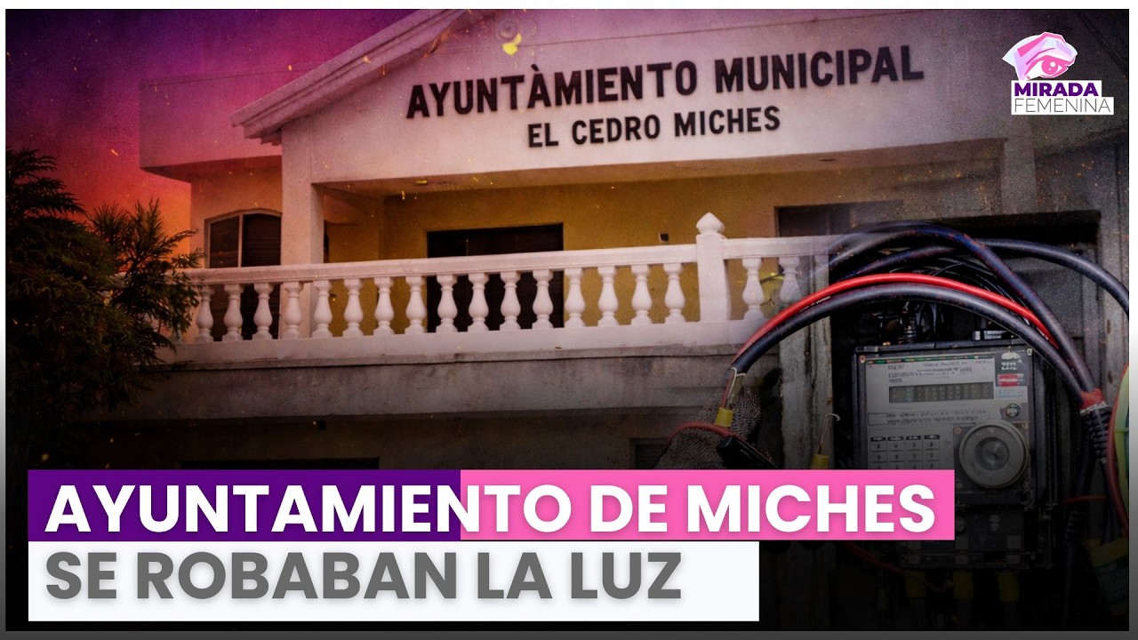 Directora distrital y ayuntamiento de Miches se robaban la luz
