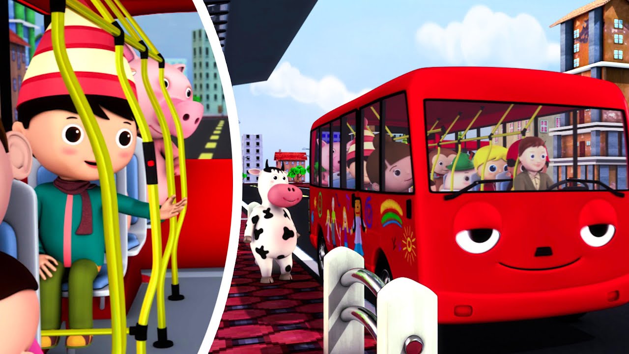 De wielen van de bus |  Little Baby Bum | Moonbug Kids Nederlands - Kindertekenfilms