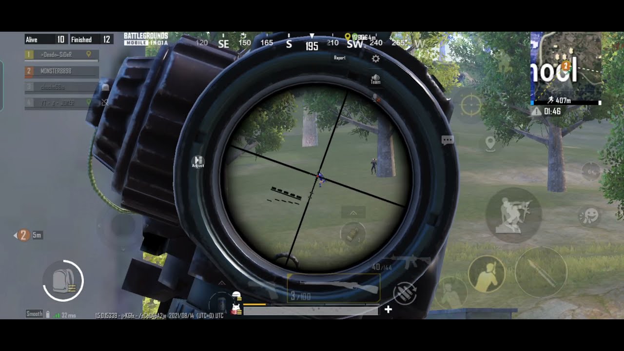 Blind spray! M416+6x | DEADSIDER | GAMING |