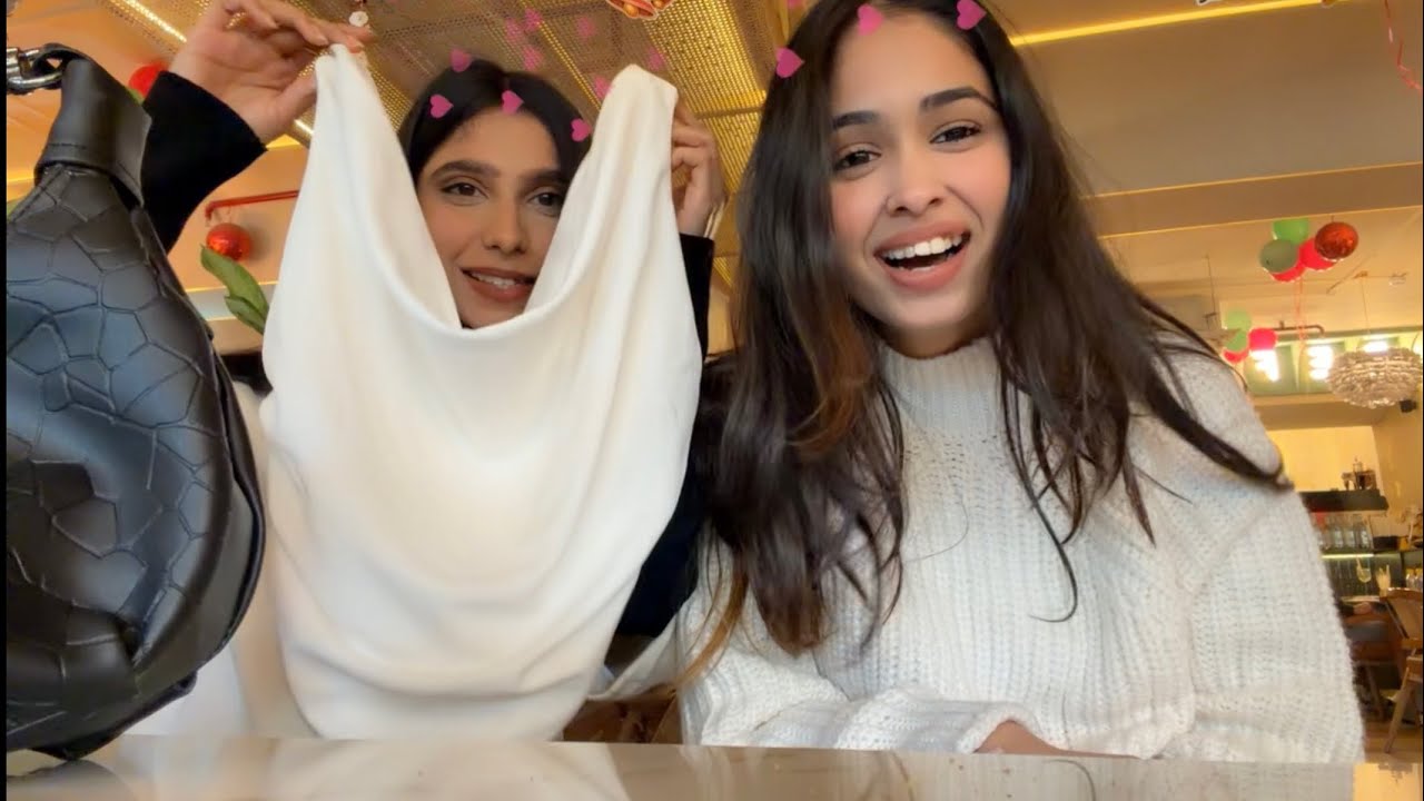 Mujhe gift mila😍l Hm 1 saal baad mile🥹l ShagunVlogs 