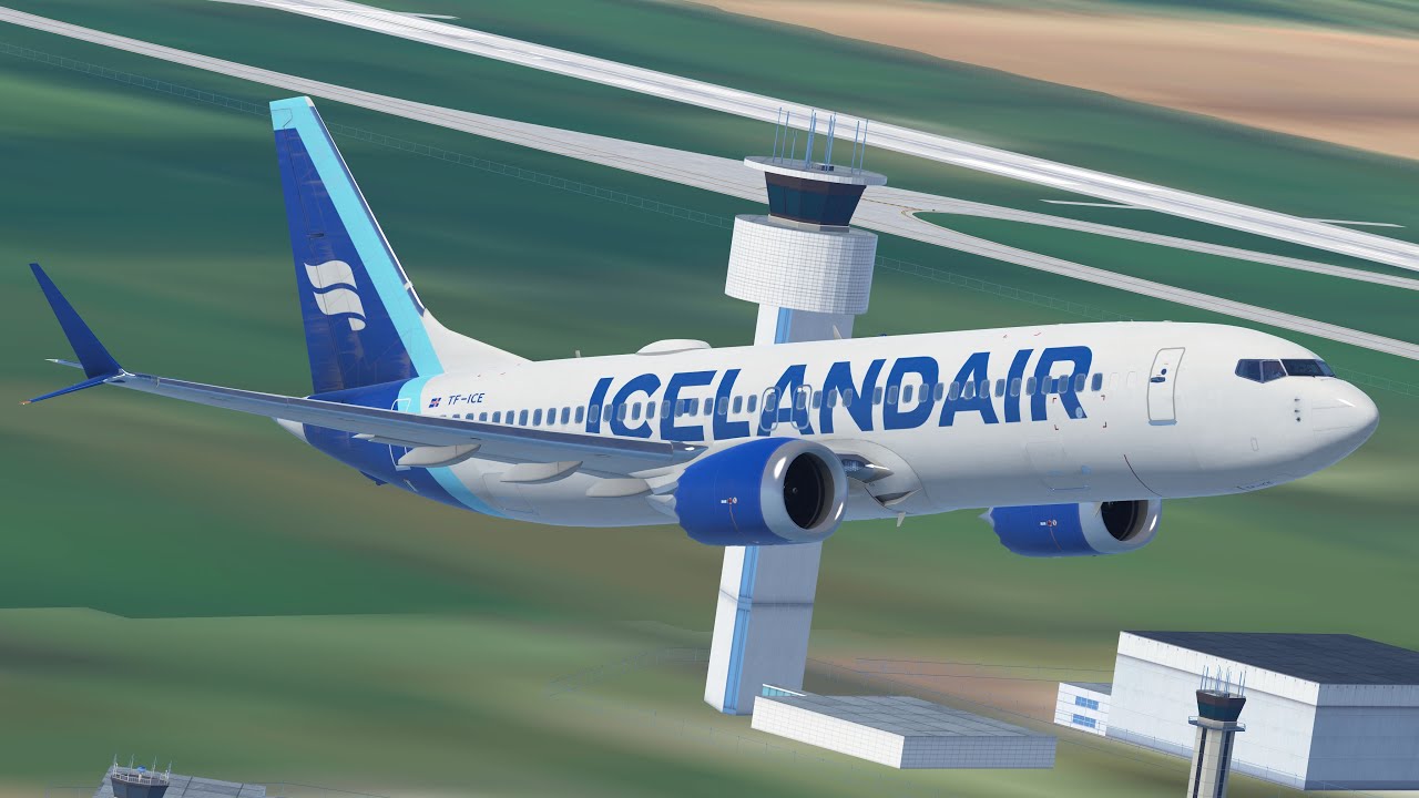 (Entire Flight) Infinite Flight Iceland Air  B737 MAX 8 | Dublin (DUB) to Reykjavik-Keflavik (KEF)