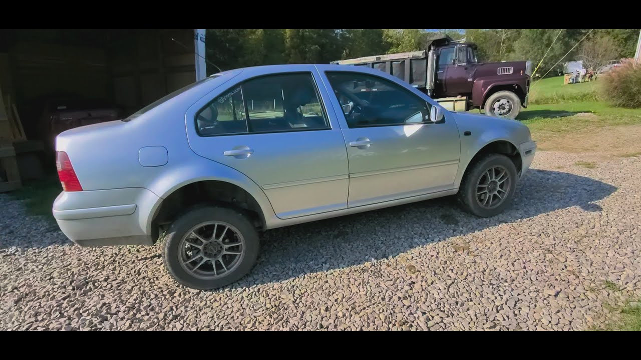 How to lift a MK4 Jetta/Golf/Beetle With Jeep and F-150 Parts