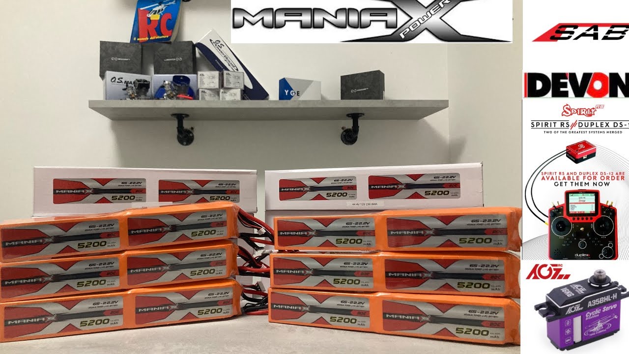 X-Maniax Reviews the top Lipo for my Radio controlled stunt Helicopter