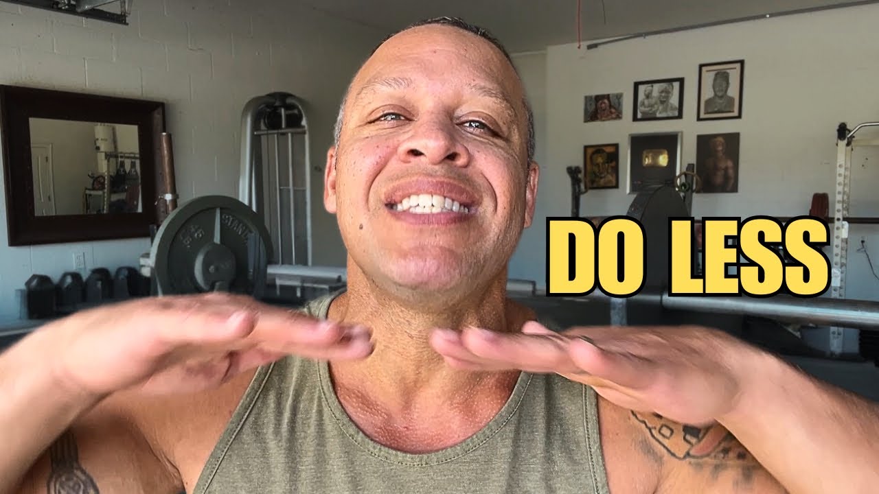 Most guys over 40 fail in fitness by doing too much