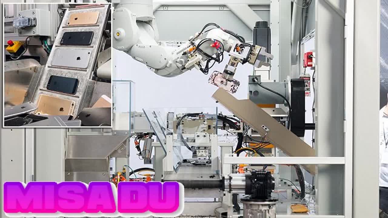 Apple reveals 'Daisy', its robot that takes apart your dead iPhone