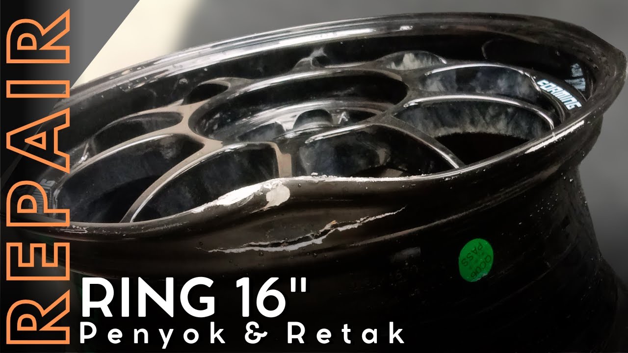 REPAIR VELG RING 16 PENYOK & RETAK