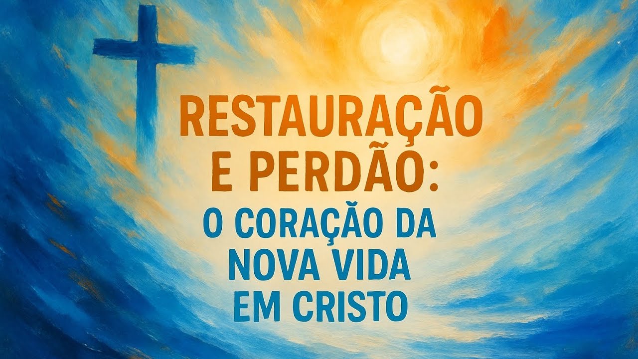 Restauração e Perdão: O Coração da Nova Vida em Cristo