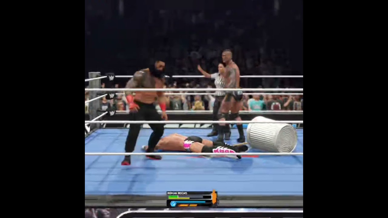 Roman Reigns vs Randy Orton vs CM Punk 🔥 Triple Threat | WWE 2K25