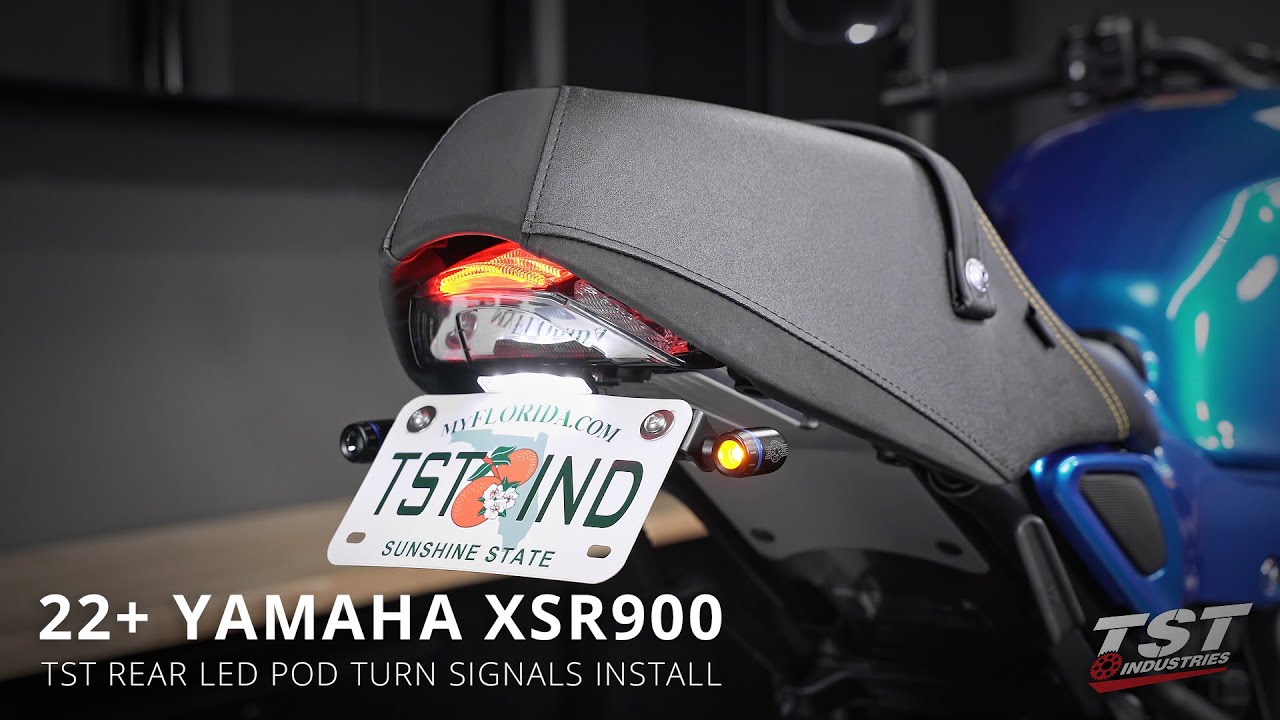 How to install TST LED Rear Signals on a 2022+ Yamaha XSR900 by TST Industries