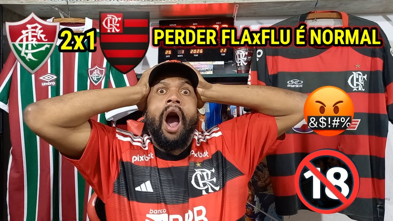 REACT PUTASSO - FLUMINENSE 2X1 FLAMENGO l O 1° CHEIRINHO DO ANO