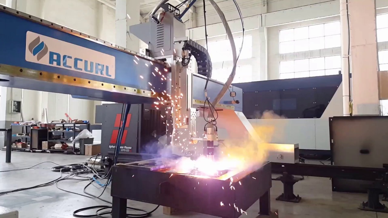 CNC Plasma Cutting Machine for Hypertherm&reg; HPR260XD HPR400XD Plasma Steel Sheet