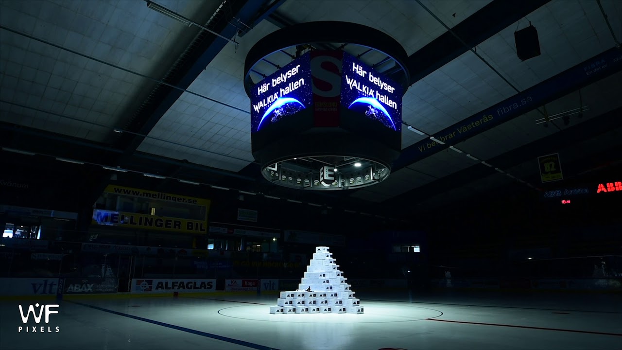 Walkia Lighting ABB Arena Nord