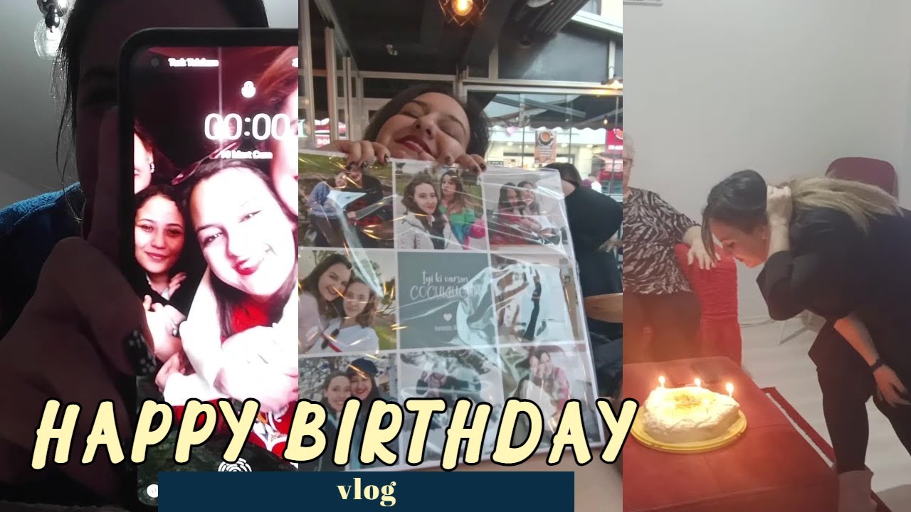 Doğum günüm 🥳🎂 (VLOG)