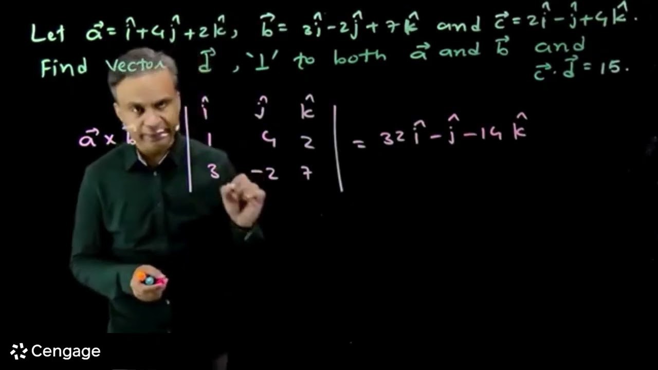 Problems Based on Cross Product of Vectors | Part 2 | G. Tewani | JEE Mathematics