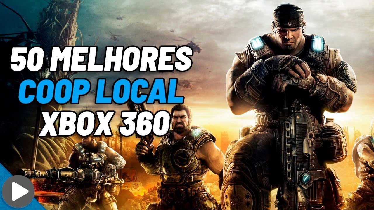 OS 50 MELHORES JOGOS DE XBOX 360 PARA 2 PESSOAS OU MAIS JOGADORES (CO-OP)