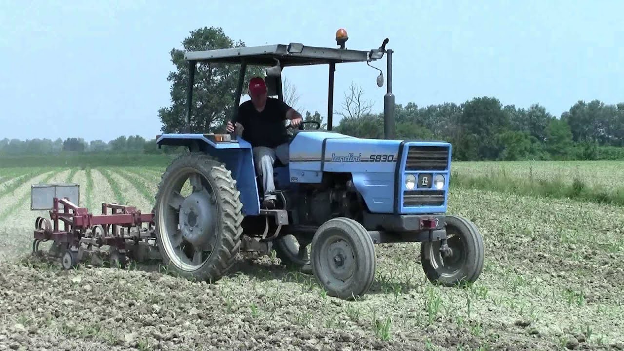 Landini 5830 - Sarchiatura Mais 2013