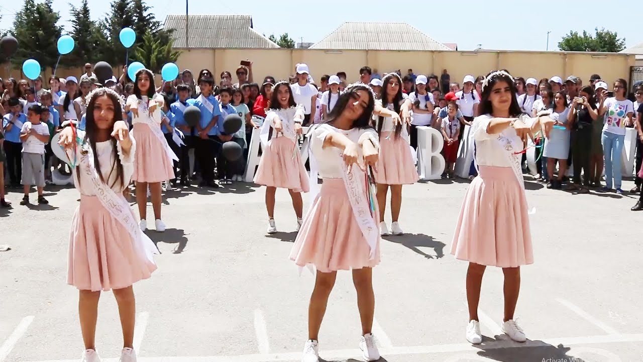 SON ZENGDE Qizlardan EKSKLUZIV Flashmob
