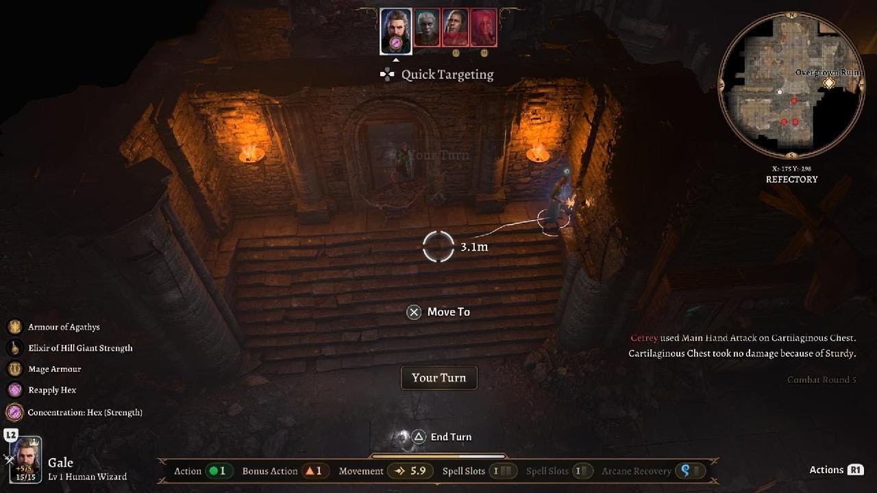 Baldur's Gate 3 Gale Solo Honour Mode Act 1 - Attempt 10 Part 2