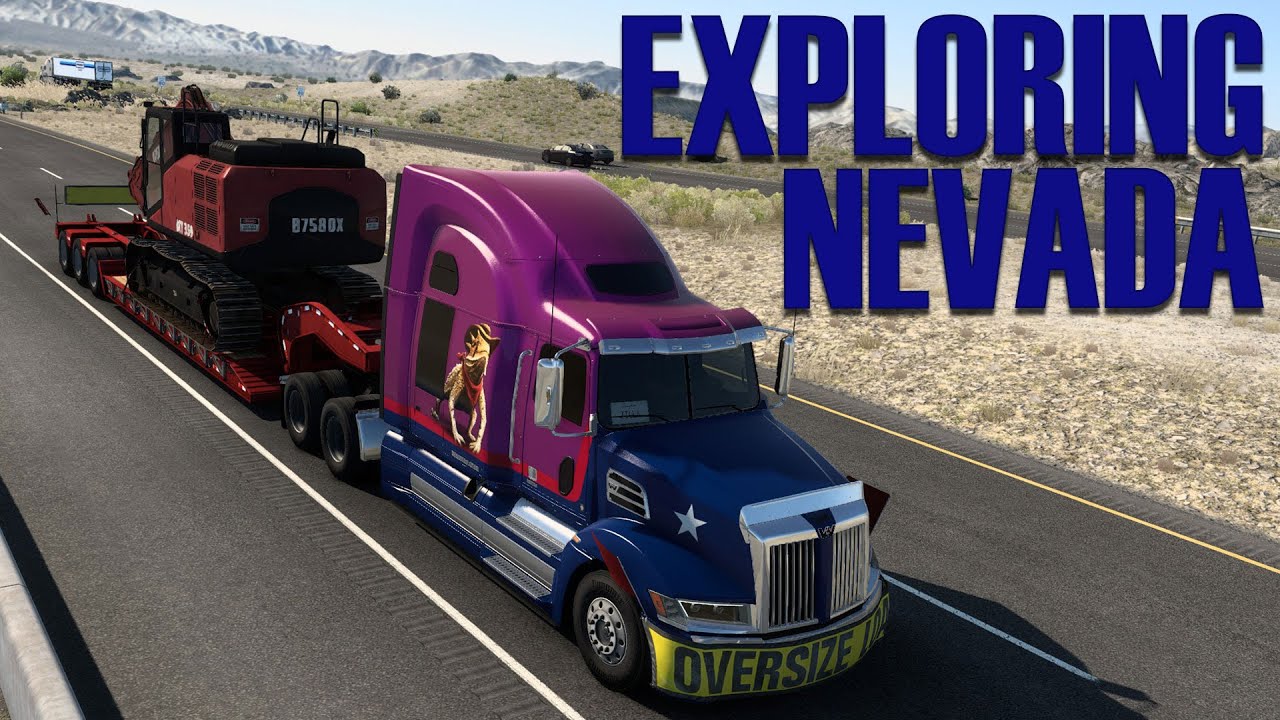 ATS | Exploring Nevada | American Truck Simulator | Episode 84