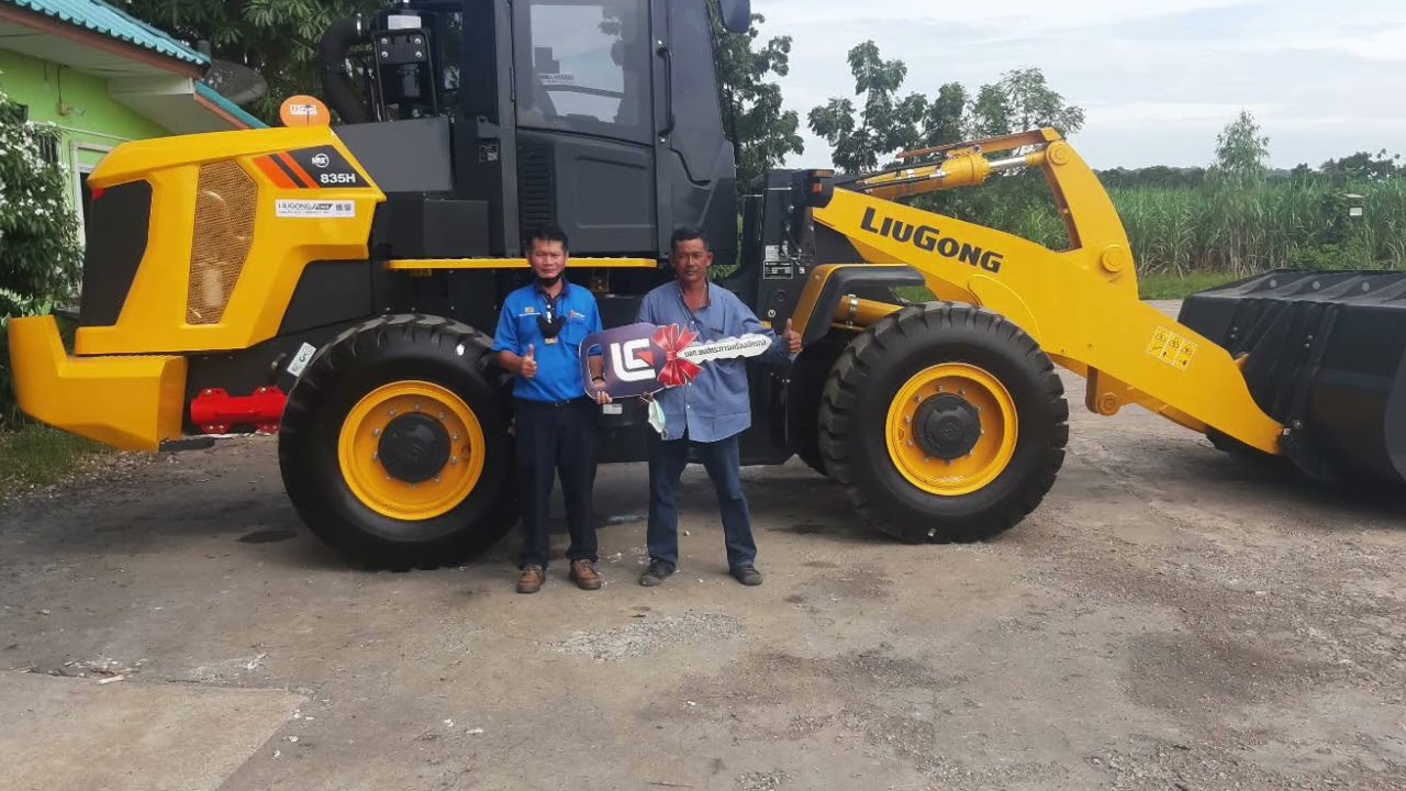 รีวิว รถตักล้อยาง LiuGong 835H super ส่งวันที่ 12 พ.ย. 2564
