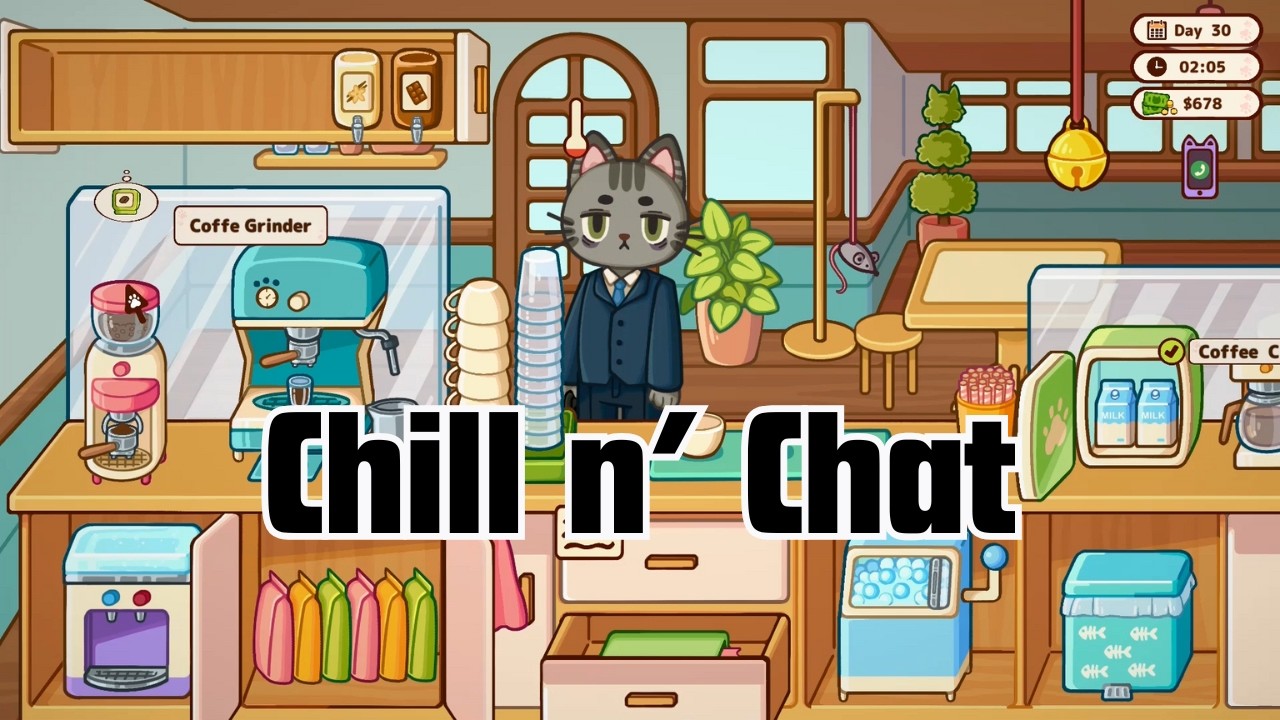 Chill n' Chat - Cats & Cups and let's talk about news burnout