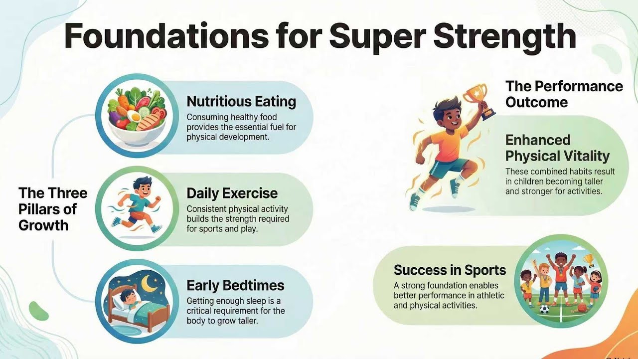 The Super Strength Routine: Exercise, Eat, and Sleep!