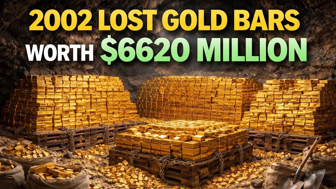 2002, Lost Gold Bars Worth $6620 Million Finally Recovered