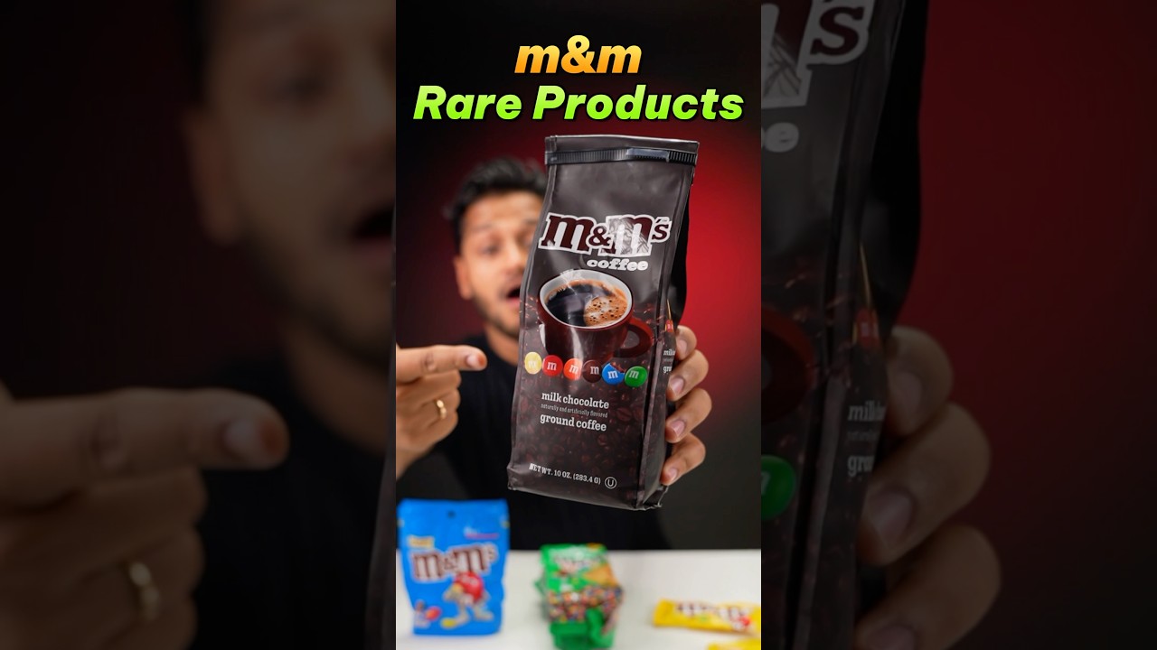 I tried all m&m in the world 🌎