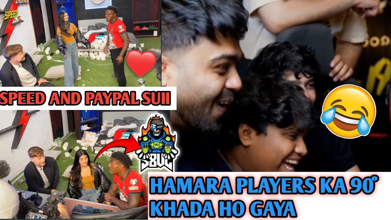 Ishowspeed Mr beast and payal collaboration 🚀 and SUII together ❤️ 8bitmamba on soul joker #payal 