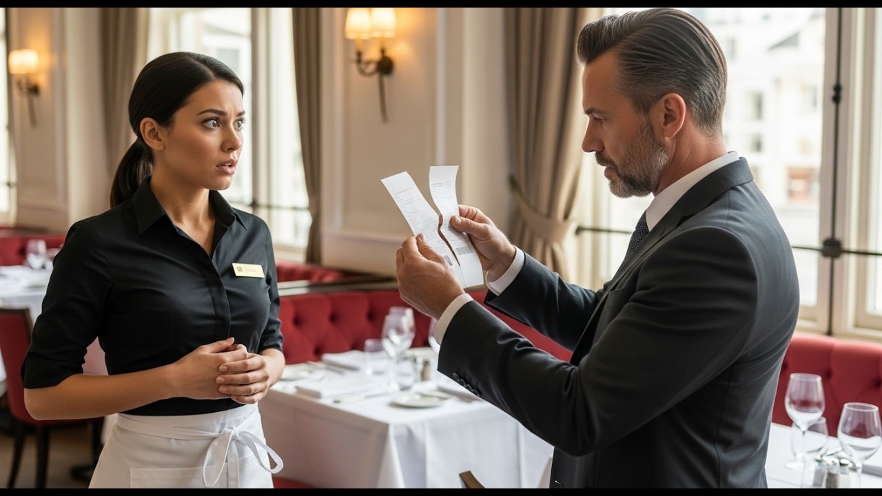 Manager Tore the Waitress's $20M Check… Then the billionaire made him pay