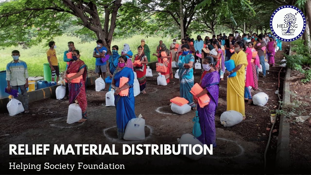Relief Material Distribution | Helping Society Foundation | Serving Humanity with Compassion