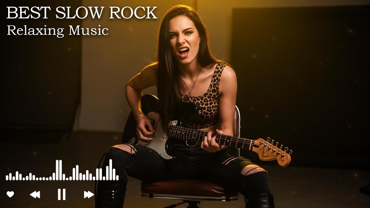 Golden Hour Slow Rock Love Songs | Heartfelt Melodies for Peaceful Nights