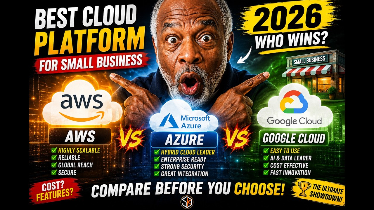 AWS vs Microsoft Azure vs Google Cloud 2024: Best Cloud Platform for Small Business 🔶 E-CASH S2&bull;E14