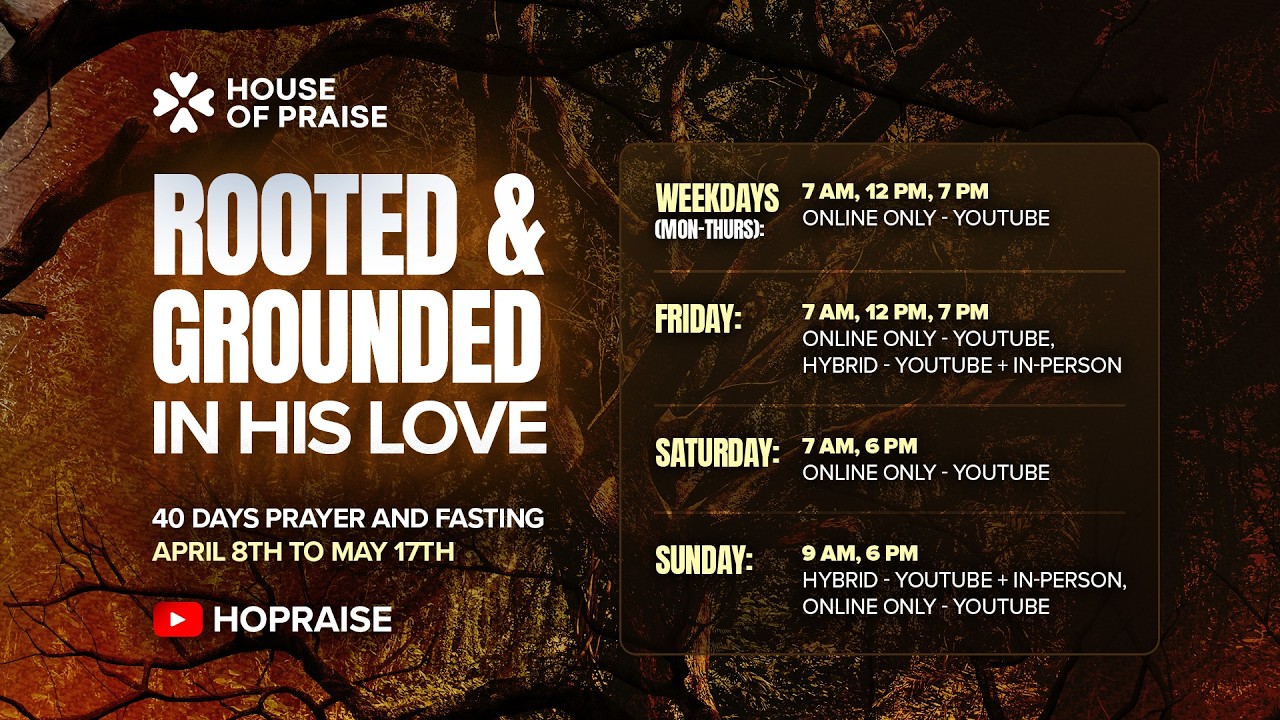 Day 30 | Evening Session | Rooted & Grounded in His Love