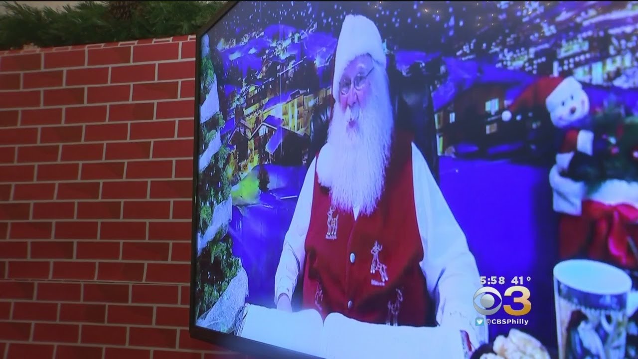 Santa Video Chats With Sick Children At Shriners Hospitals From North Pole