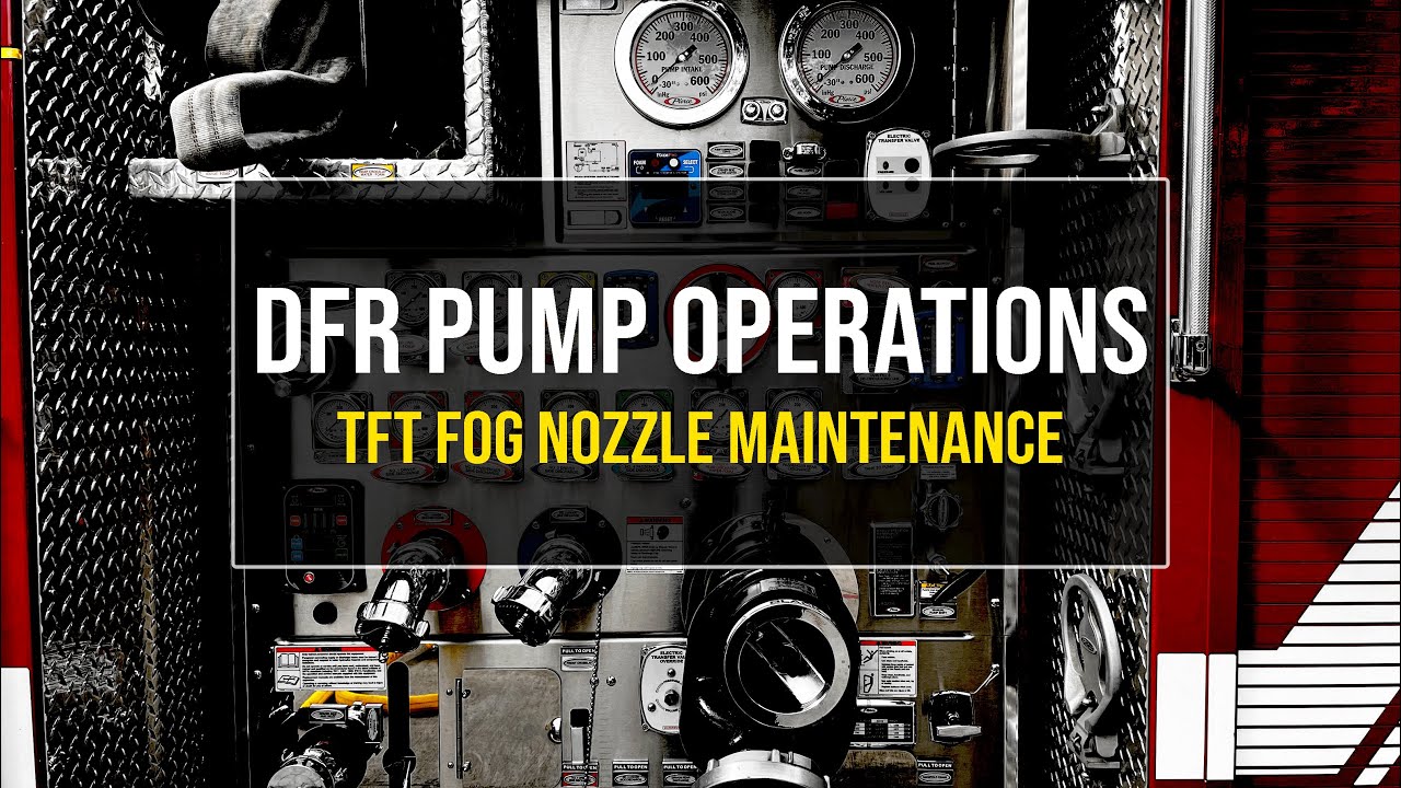 TFT fog nozzle maintenance