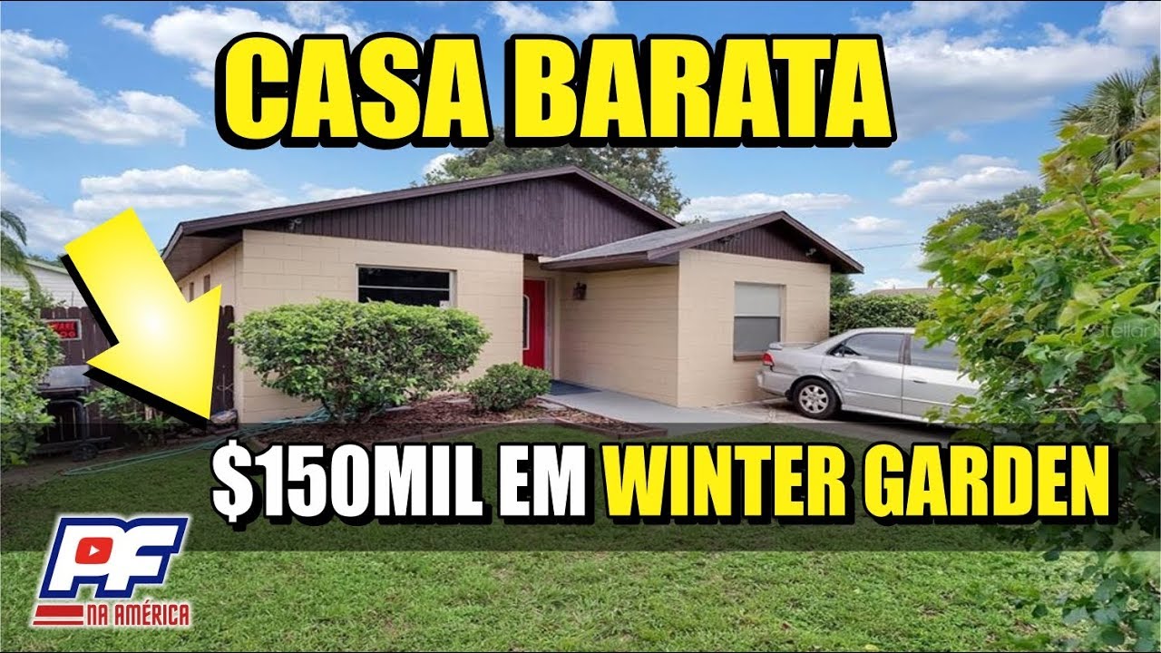 CASA DE 150MIL EM WINTER GARDEN (fotos vs vídeos)