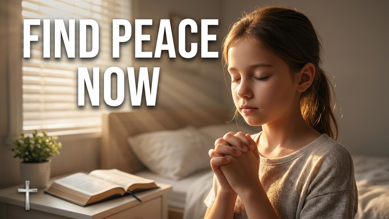 9 Min Guided Prayer for Morning to Surrender Worries and Find Peace | Christian