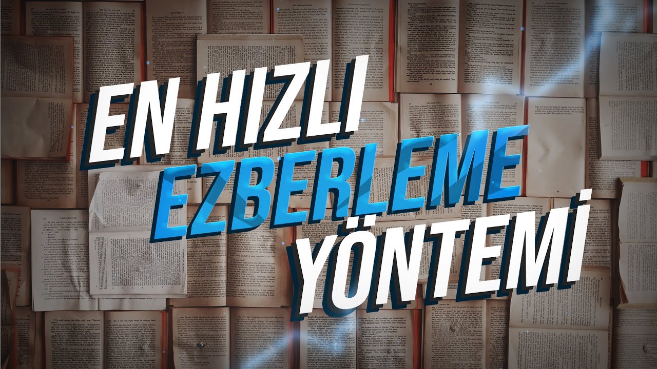 En Hızlı Ezberleme Y&ouml;ntemi! (SINAV+YABANCI DİL) - Korzay Ko&ccedil;ak